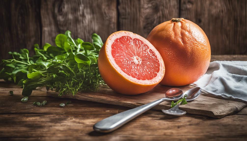 kalorie w grejpfrucie